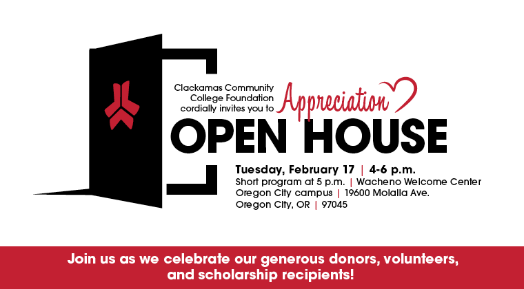 Appreciation open house invitation
